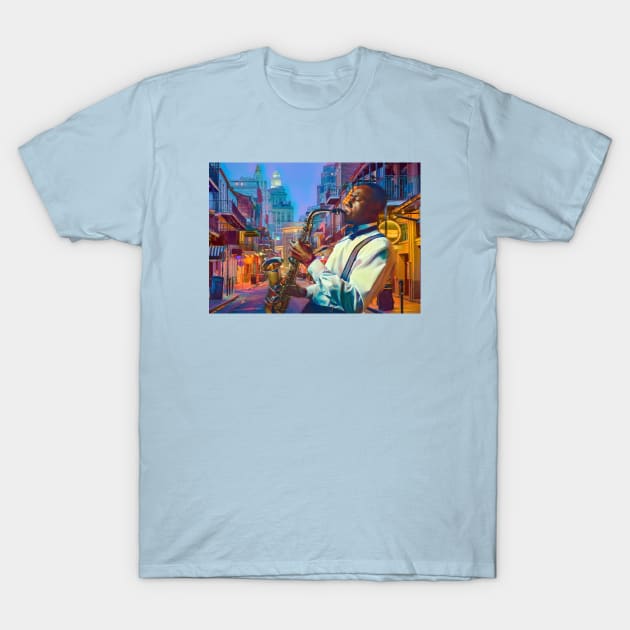 All That Jazz T-Shirt by Phatpuppy Art